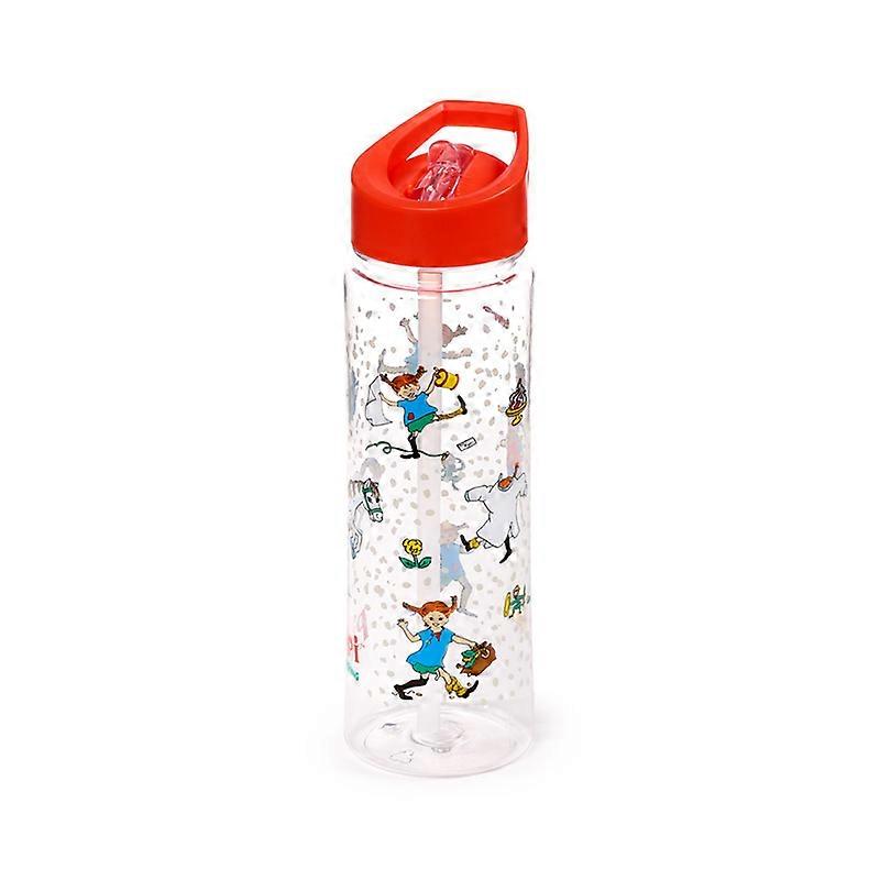 Reusable Shatterproof Water Bottle 550ml - Pippi Longstocking 1 Pack