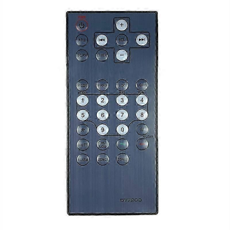 Remote Control Replacement For Furrion Entertainment System DV7200 DV 7200