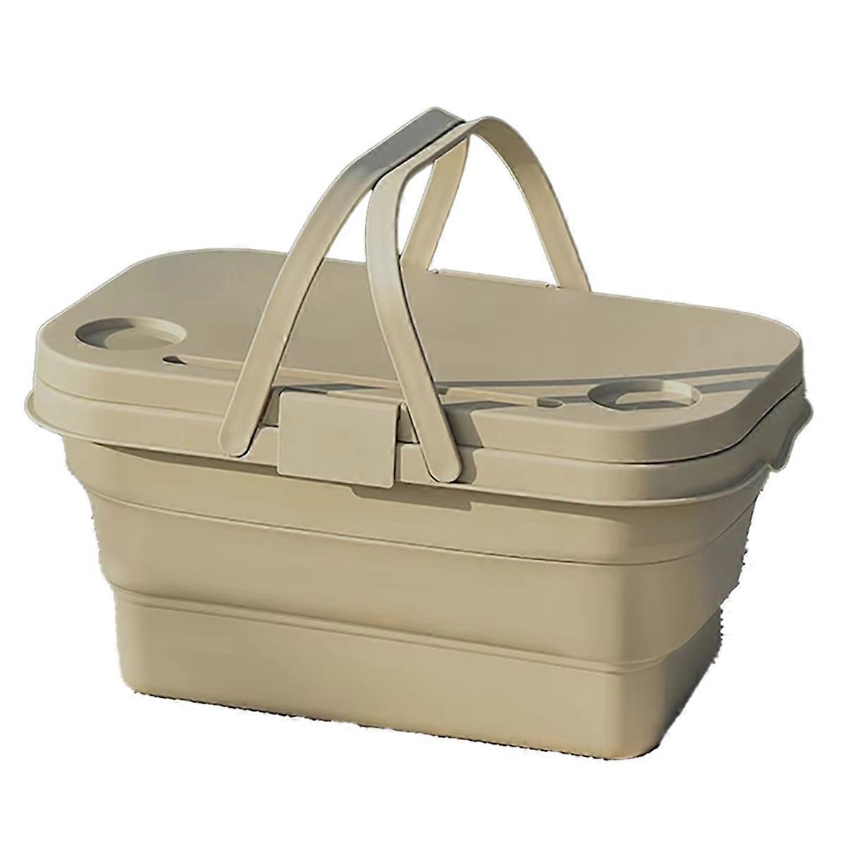 Foldable Storage Basket Set, Wilderness Sailor Picnic Basket A