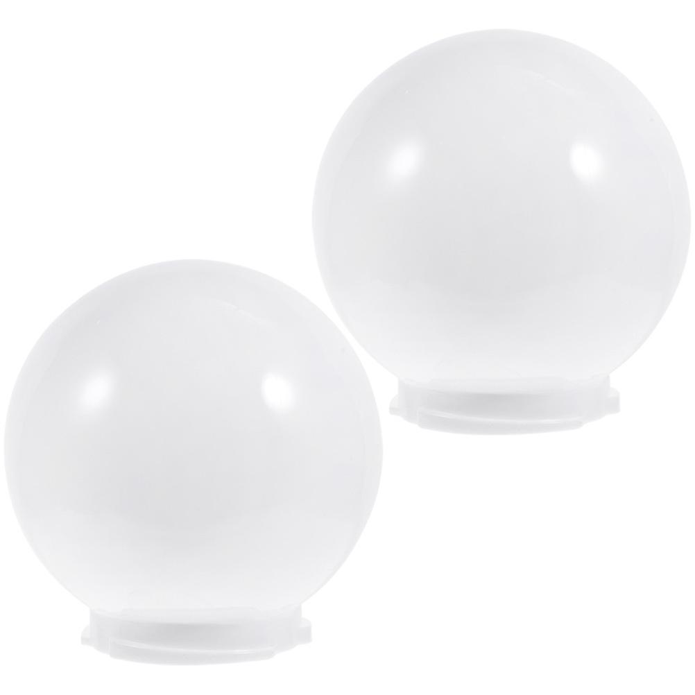 2pcs Globe Lamp Shades Ball Shape Wall Lampshade Replacement
