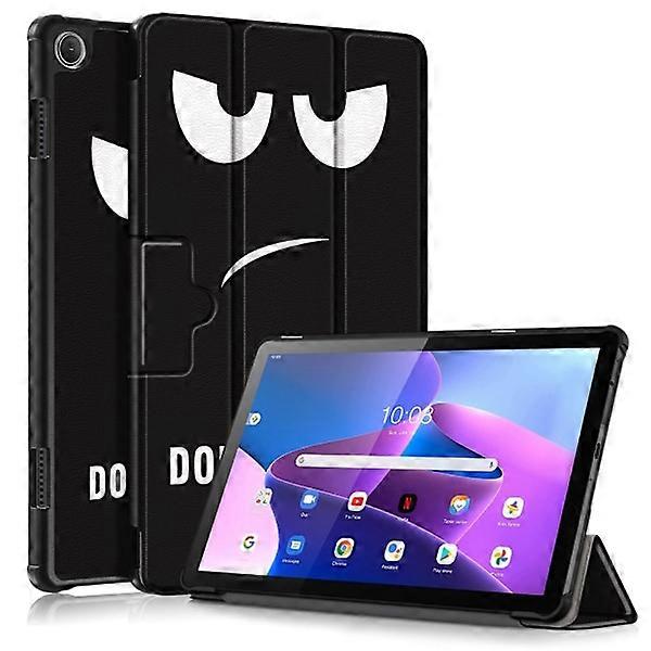 Compatible with Lenovo Tab M10 (3rd gen) Case Tri-fold Don't Touch Me