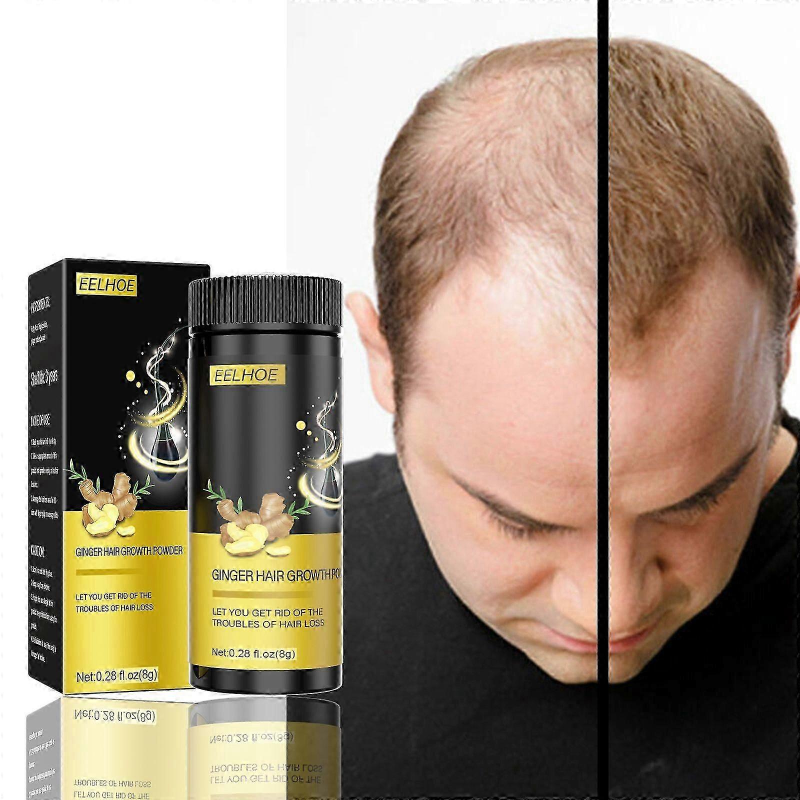 hair care powder contains ginger extract