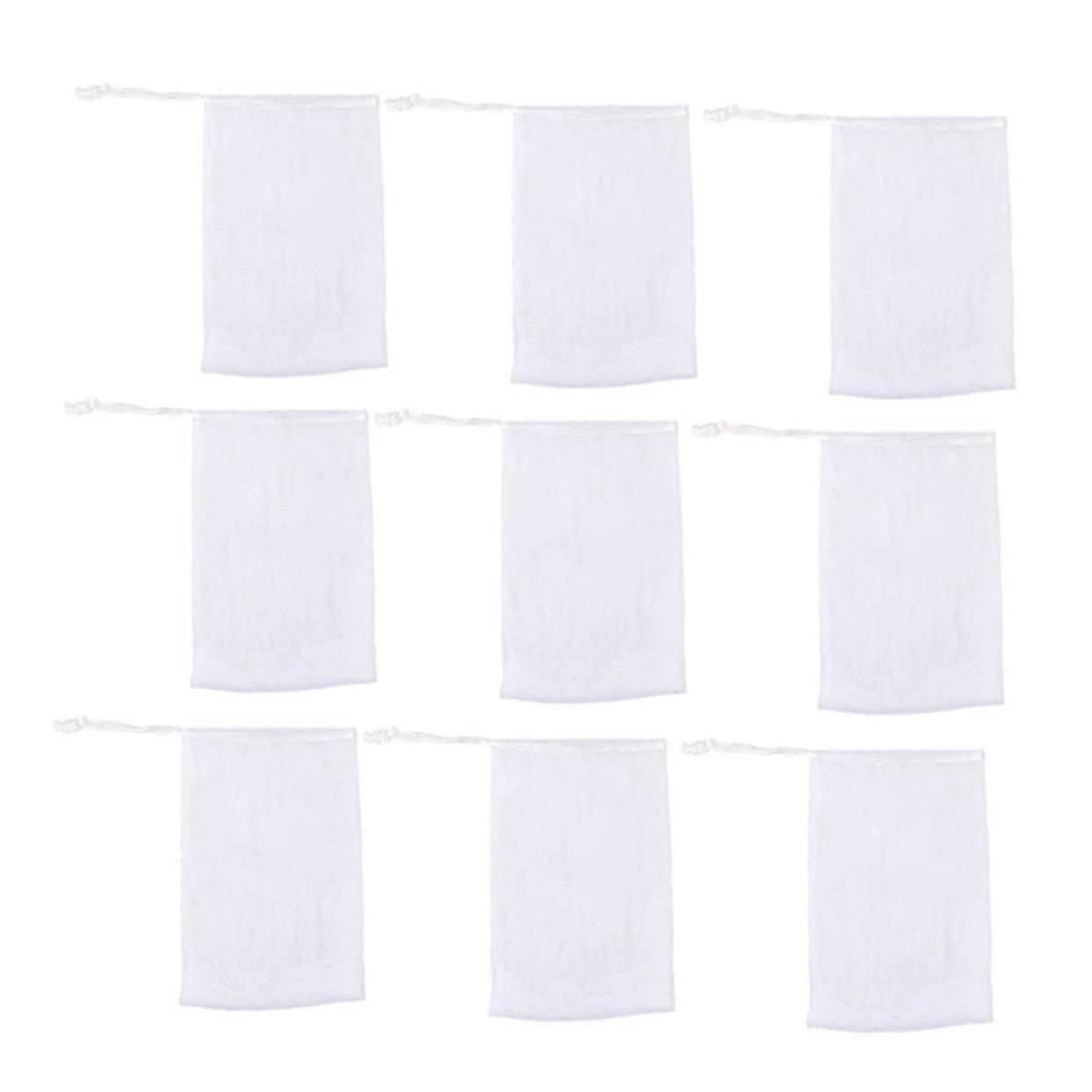 20pcs Soap Saver Bag Nylon Mesh with Hanging Rope for Rich Lather and Gentle Exfoliation