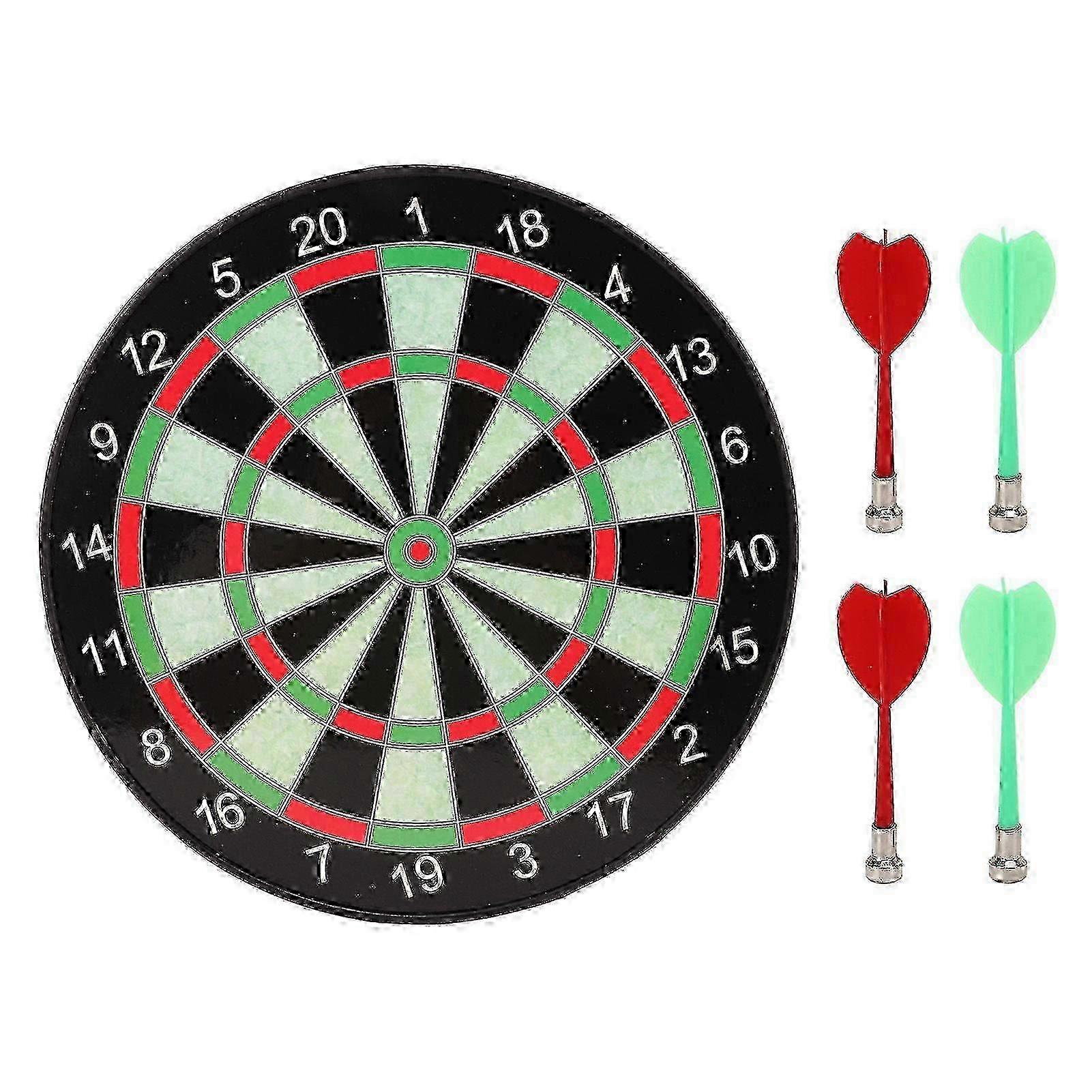 Magnetic Dart Board Safety Dart Board Set Indoor Outdoor Dart Games for Kids with 4pcs Magnetic Darts