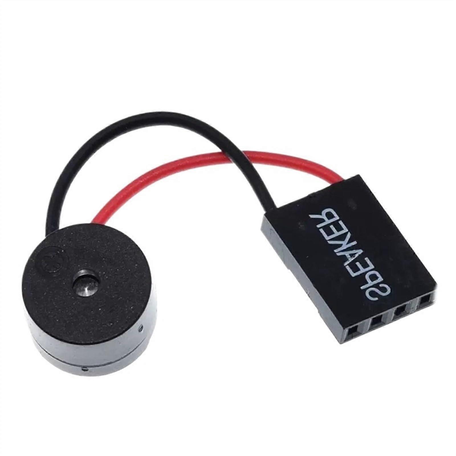 10Pcs PC Motherboard Buzzer Mini Speaker for BIOS Beep Alarm Clear Audio Compact Durable