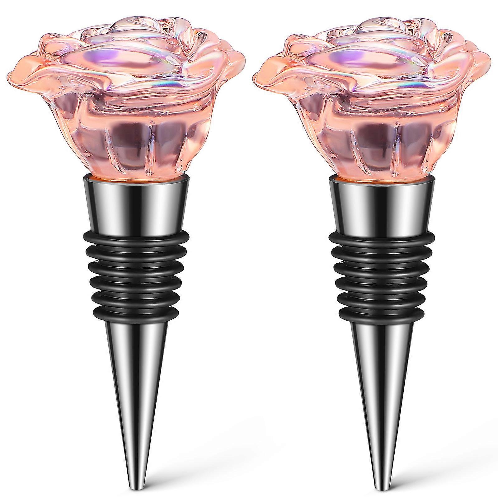 Red Decorative Stop Elegant Metal for 8Pcs Use