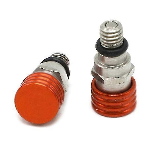 M5 Racing Air Suspension Fork Air Valve for Valve db Orange