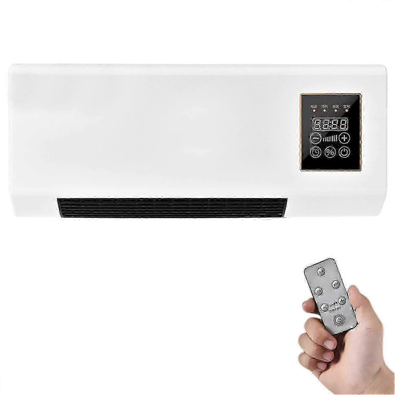 Wall-mounted Air Conditioner Mini Cooling and Heating Dual Purpose with Intelligent Timer Remote Control