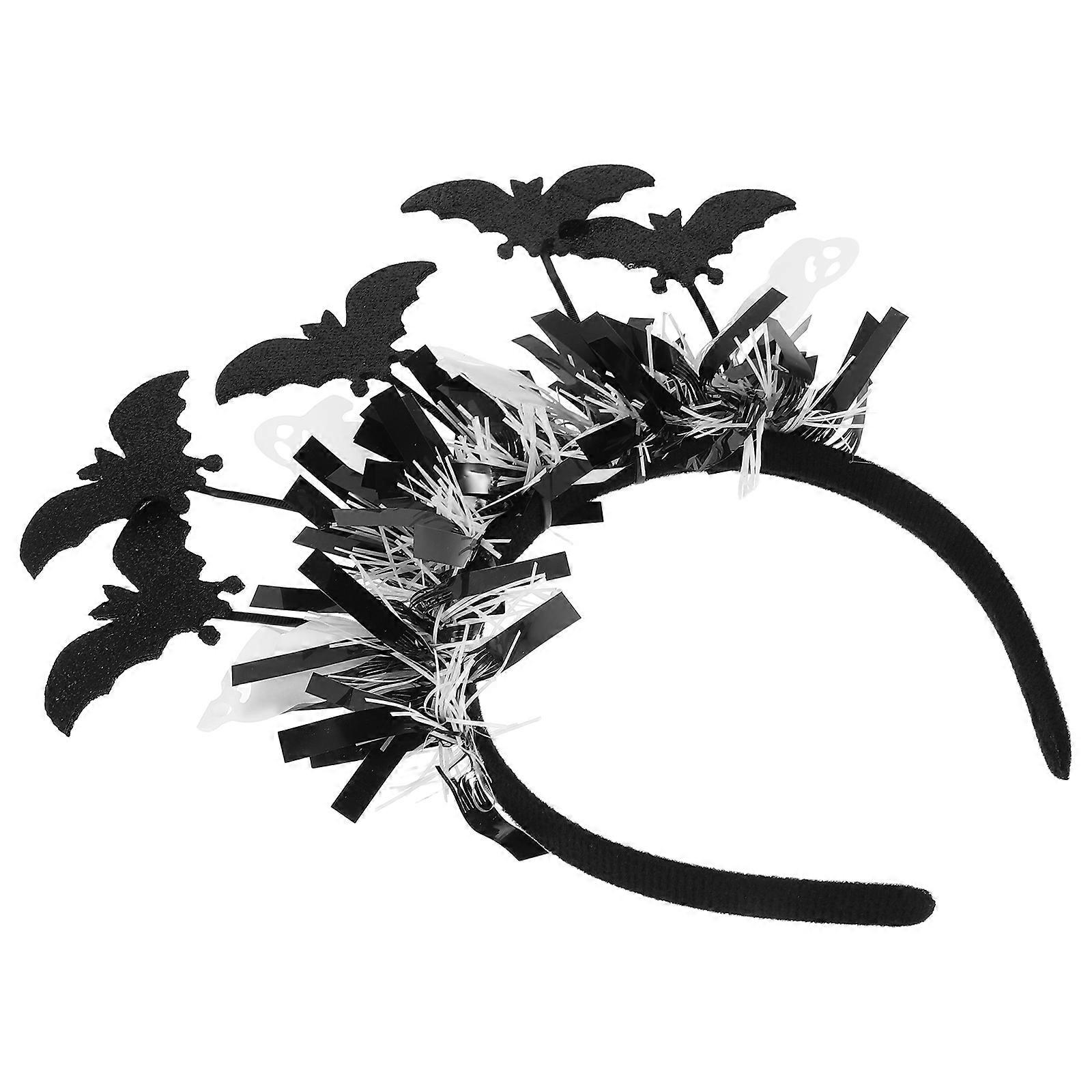 Halloween Bat Headband for Decoration Spooky Masquerade Accessory