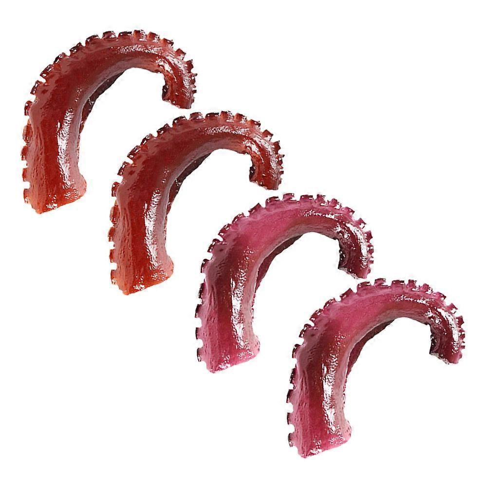Artificial Octopus Tentacles Fake Octopus Model for 4Pcs Decoration