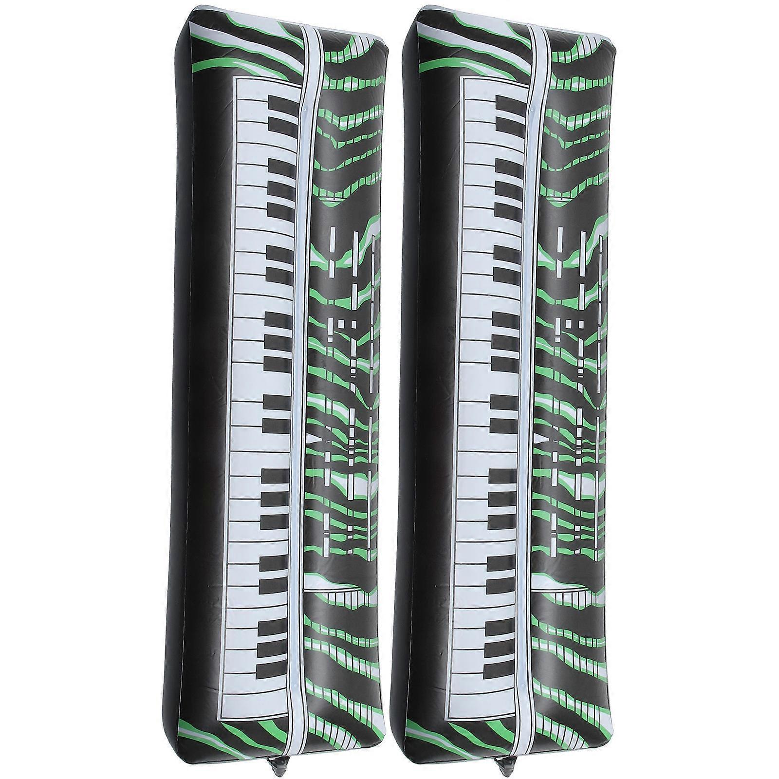 Inflatable Electronic Keyboards for Party Use 10Pcs PVC Music Instruments