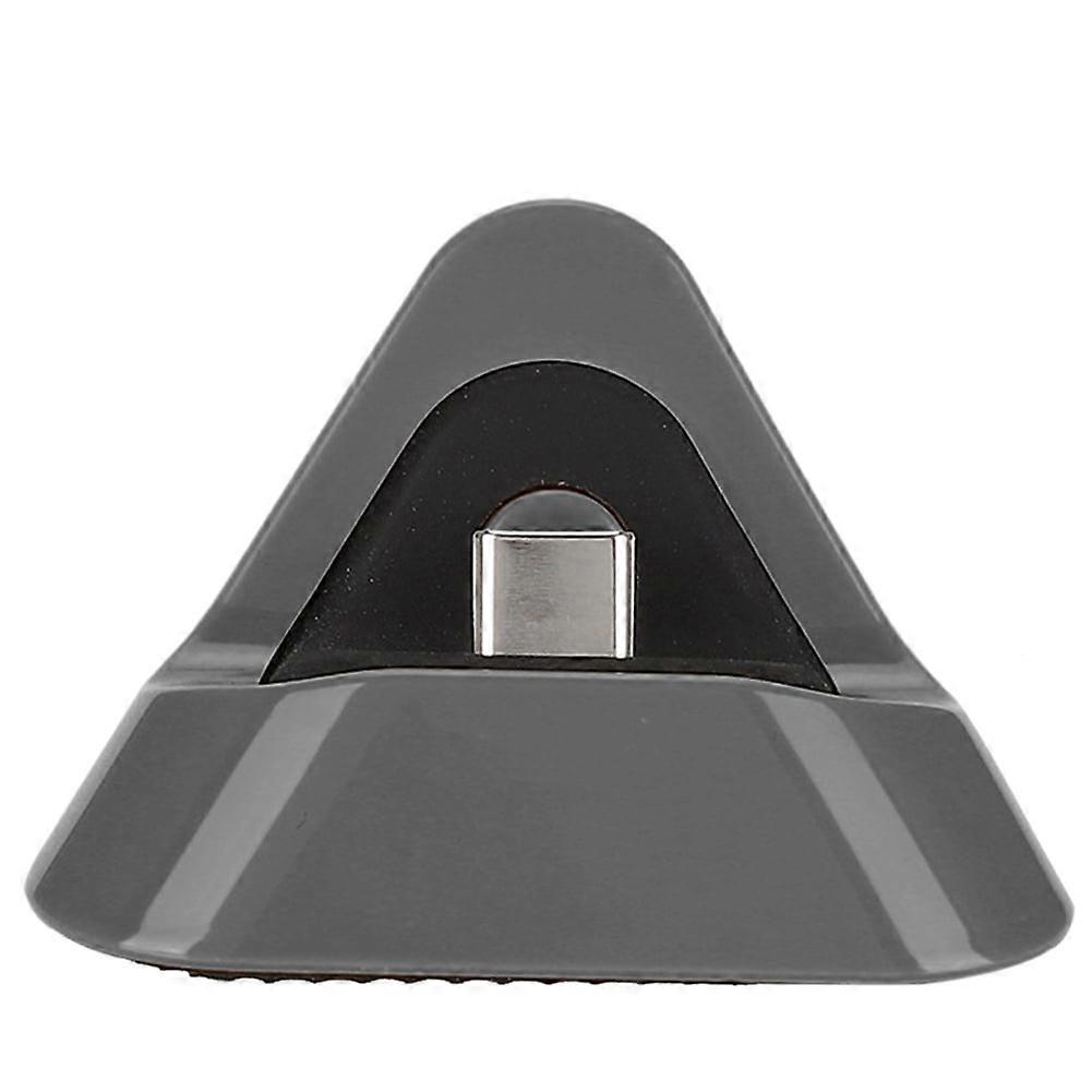 ZPSHYD Charging Base for Switch, Portable ABS Triangular Dock with Type-C Metal Bottom Charger for Switch/Lite (Gray)