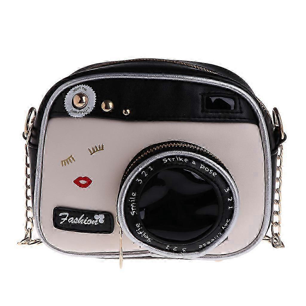 Camera-Shaped Women's Crossbody Shoulder Bag