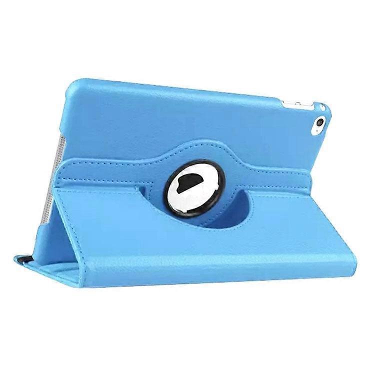 Stylish Case For Ipad Mini 5 7.9" Sky Blue Litchi Texture Rotating