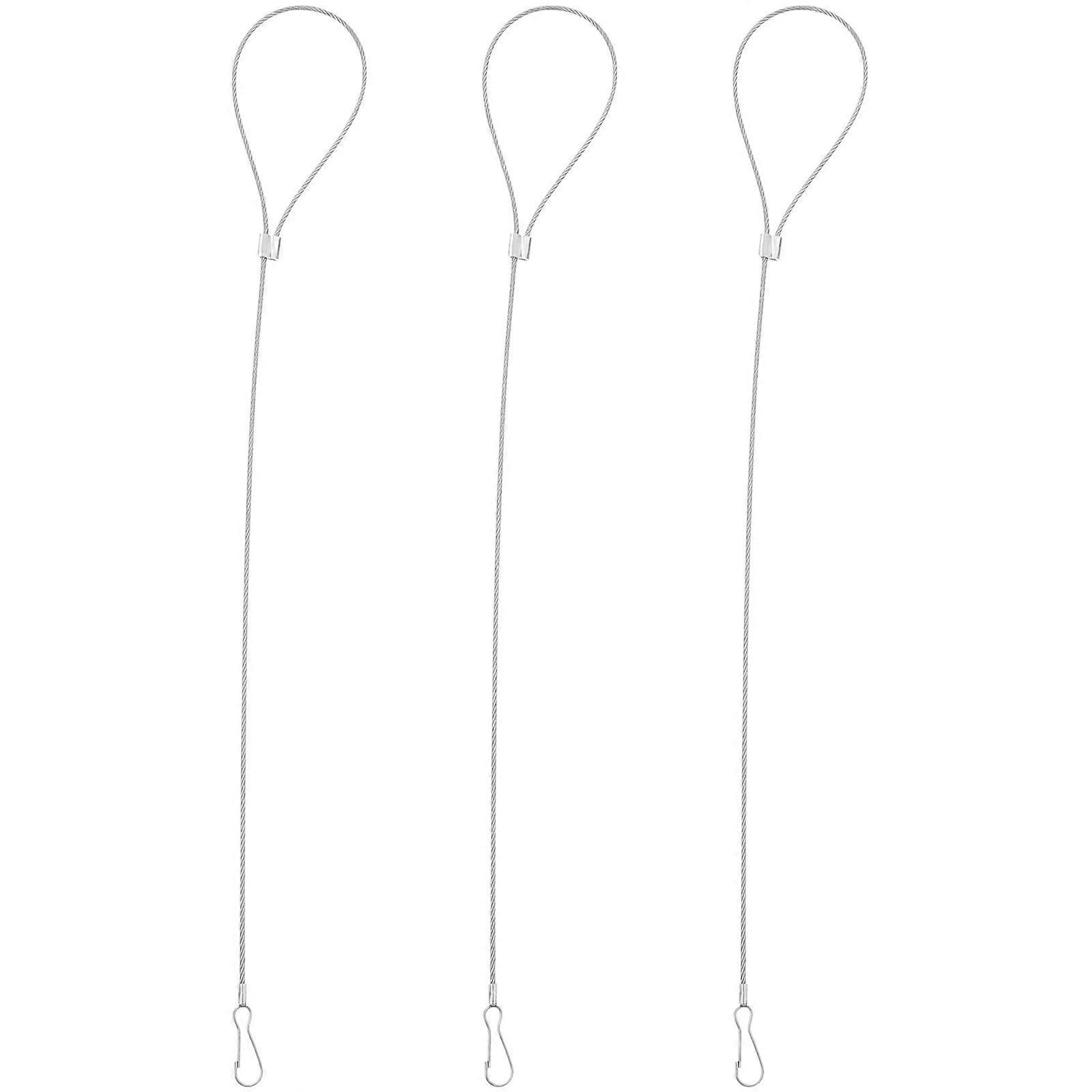 3pcs Gate Latch Cable Pull Stainless Steel Fence Gate Cable Pull Latch Cable