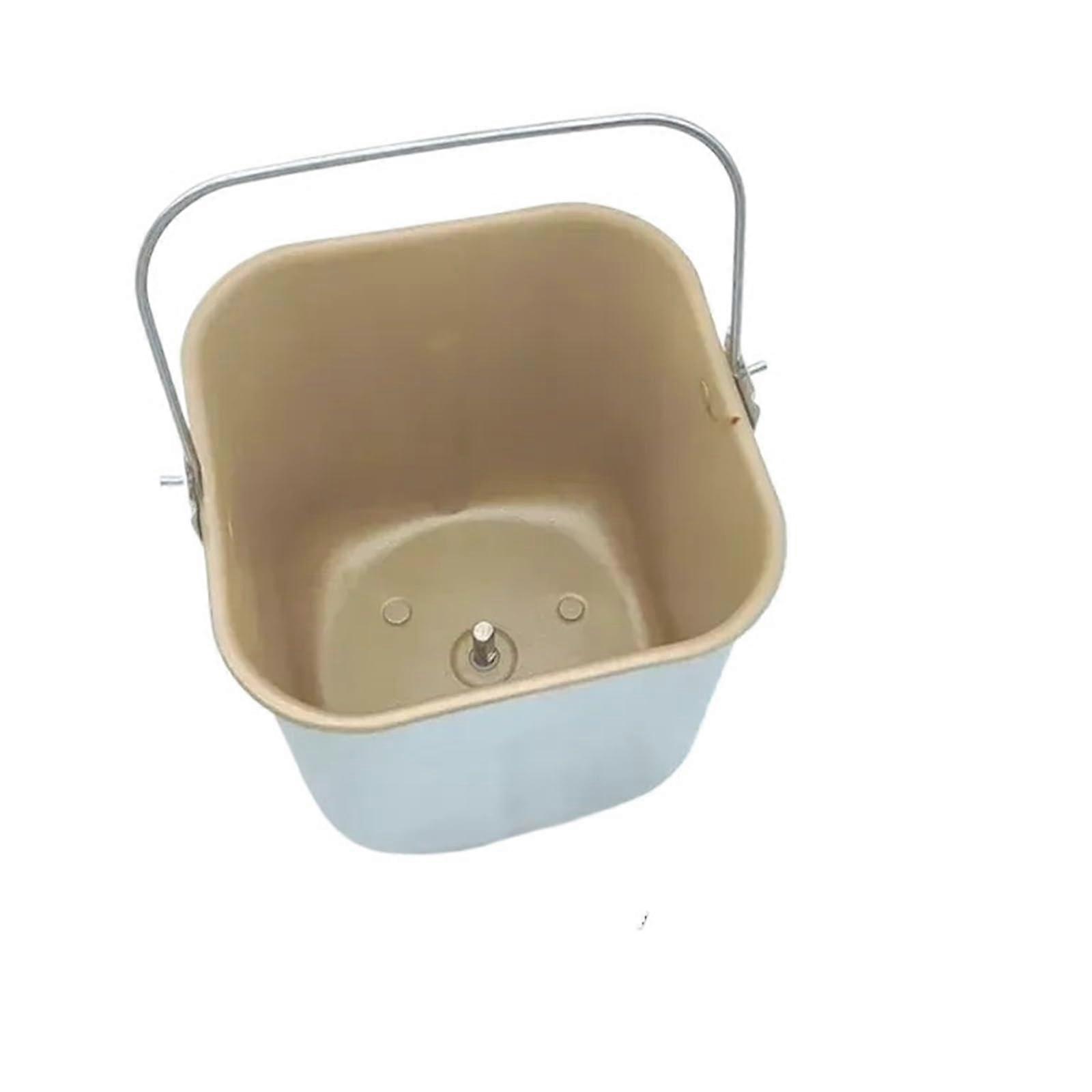 Nonstick Bread Maker Pan with Kneading Blade Compatible with Midea Replacement Bread Bucket