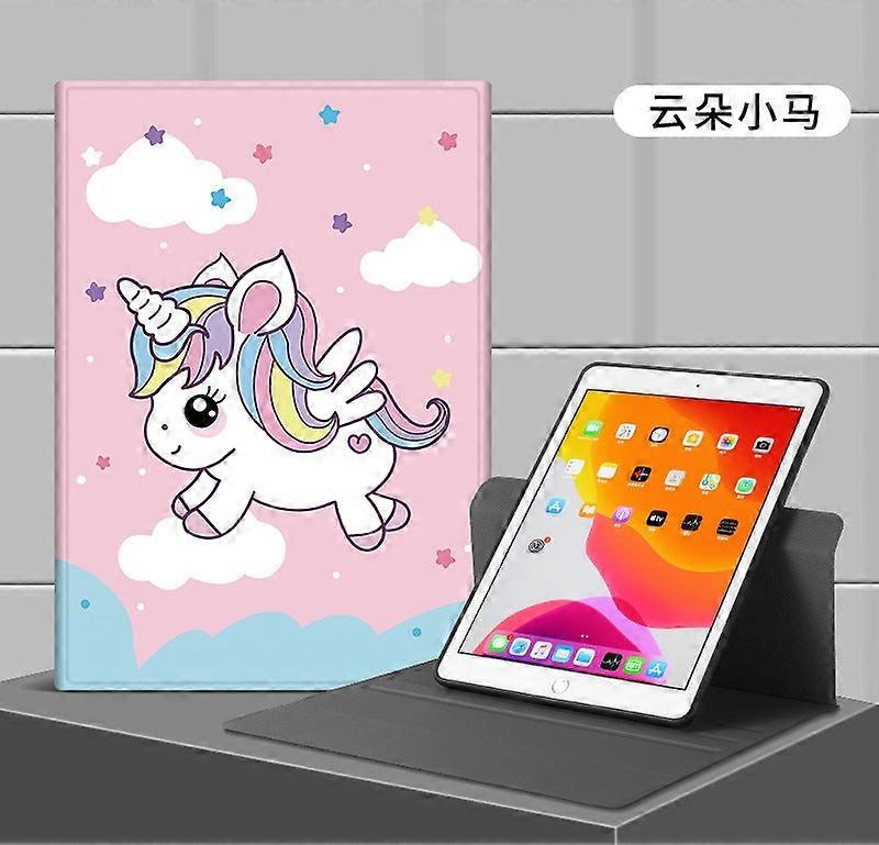 Case For Ipad 2/3/4 Rotation Cloud Pony Degree Horizontal Vertical Support