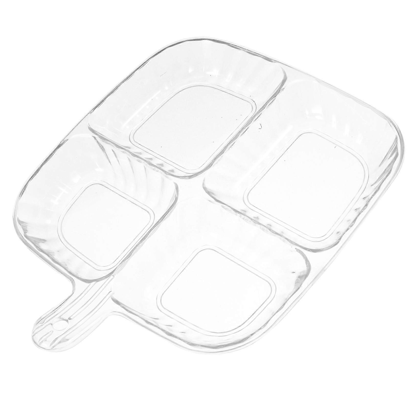 Divided Plate for Cooking Organization Multi-Compartment Tray
