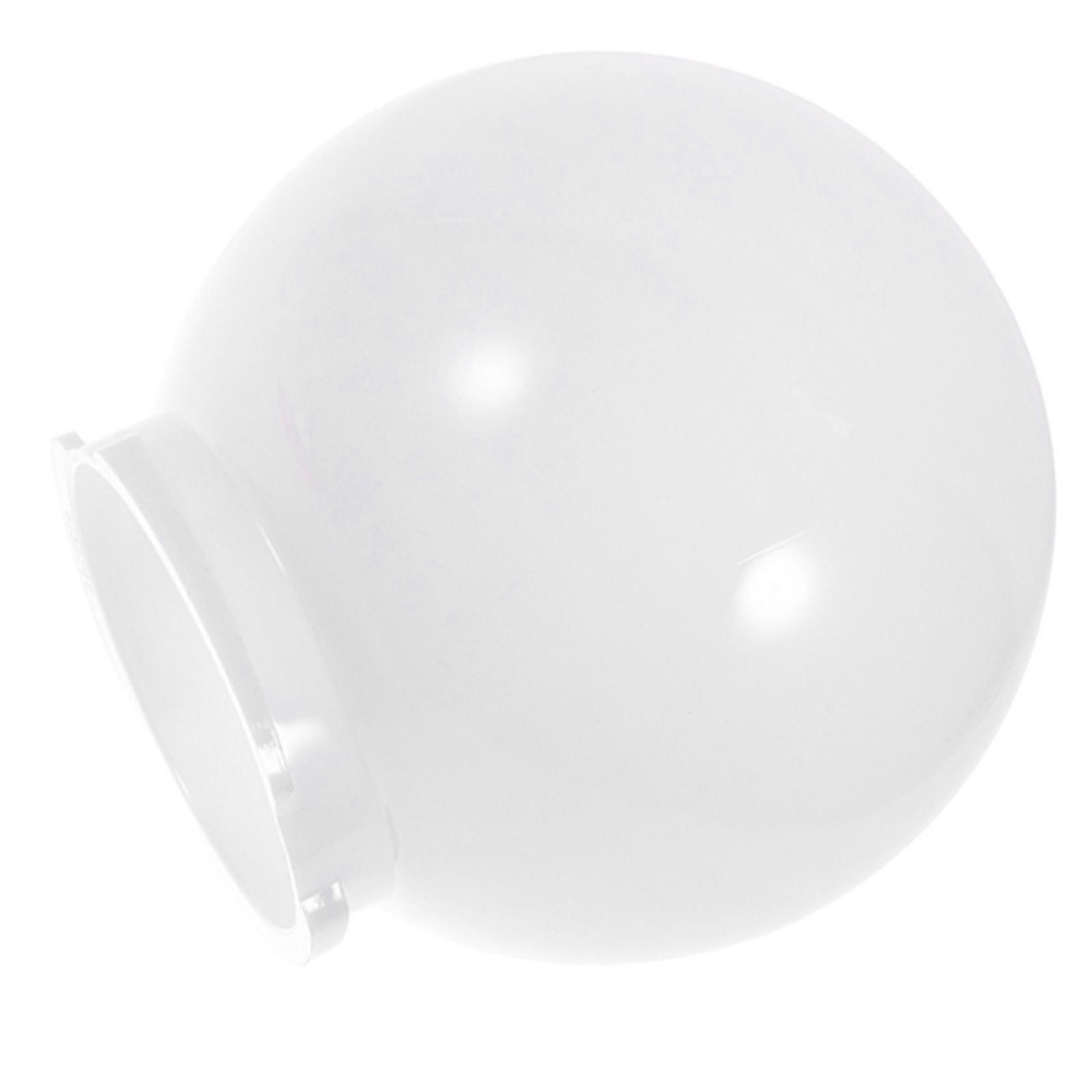 Acrylic Globe Lamp Shade Replacement for Outdoor Use White Cover