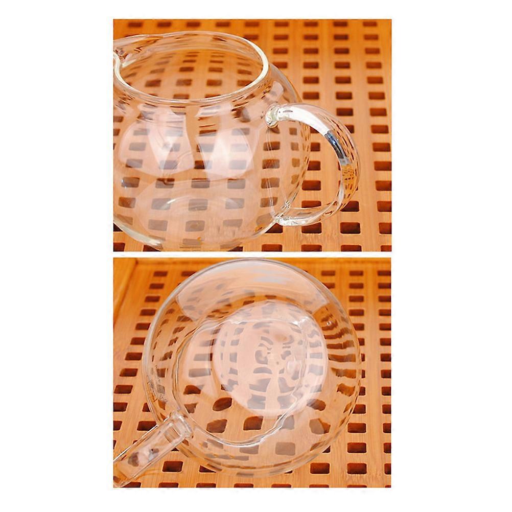 Kungfu Teaware Glass Tea Pot for Serving Hot Cold Drinks 1300Ml Capacity