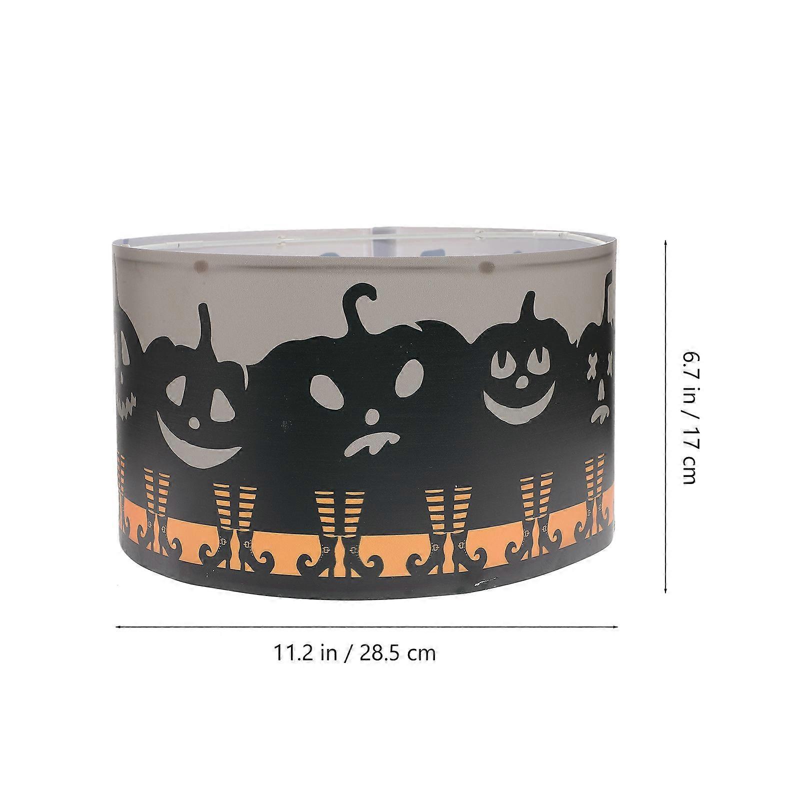 Halloween Pumpkin Printed Lamp Shades for Table Lamp Durable Polyester