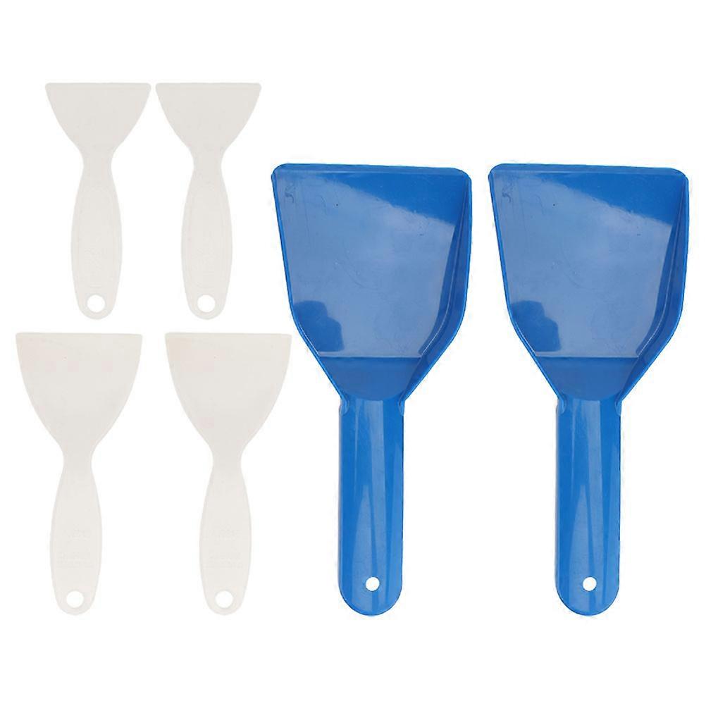 Freezer Frost Cleaning Tool Ice Remover Plastic Material 6Pcs