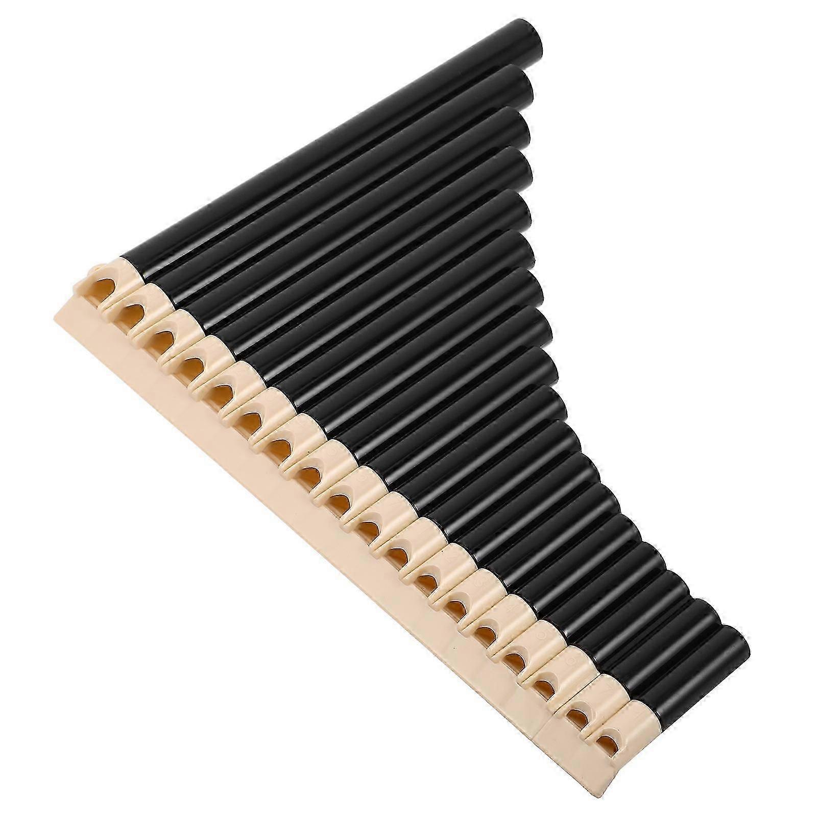Pan Flute for Beginners and Professionals Teaching Tool Multi Rectangular ABS for Traditional Music Performances 1Set