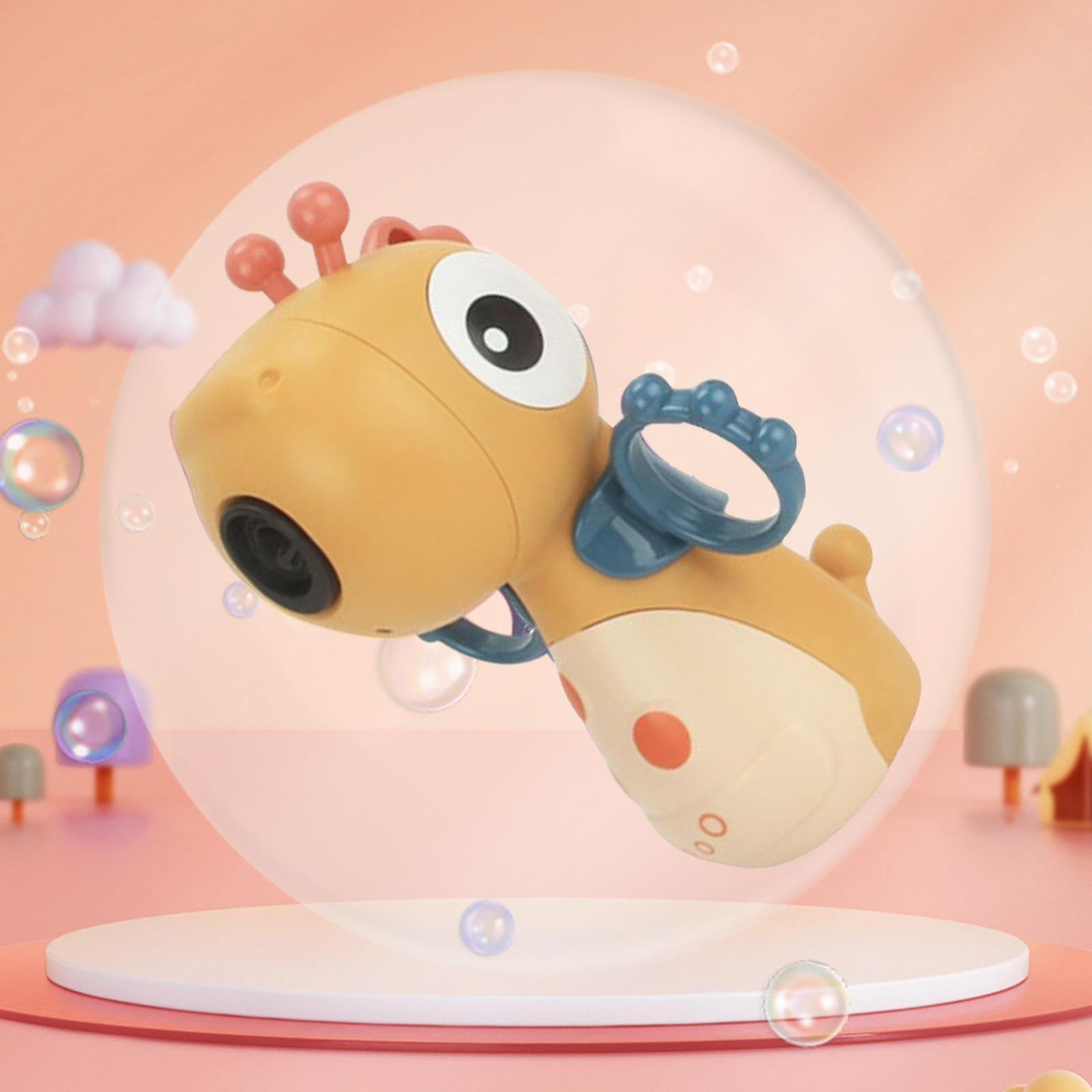 Electric Bubble Blower Cute Camera Bubble Machine Outdoors Children Toy