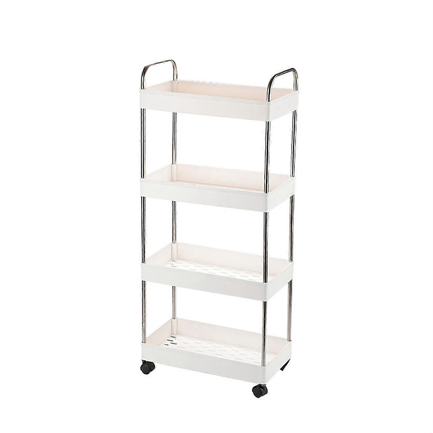 3/4 Layers Storage Holder Multi-function Removable Plastic Wide Application Large Capacity Trolley S