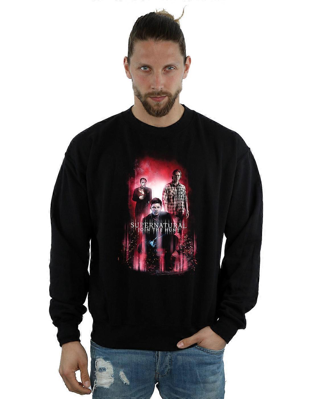 Supernatural Men's Group Crowley Sweatshirt