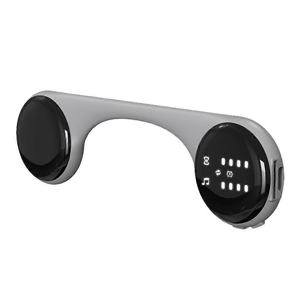 Bone Conduction Bluetooth Speaker White Noise Sleep Aid Box Gray
