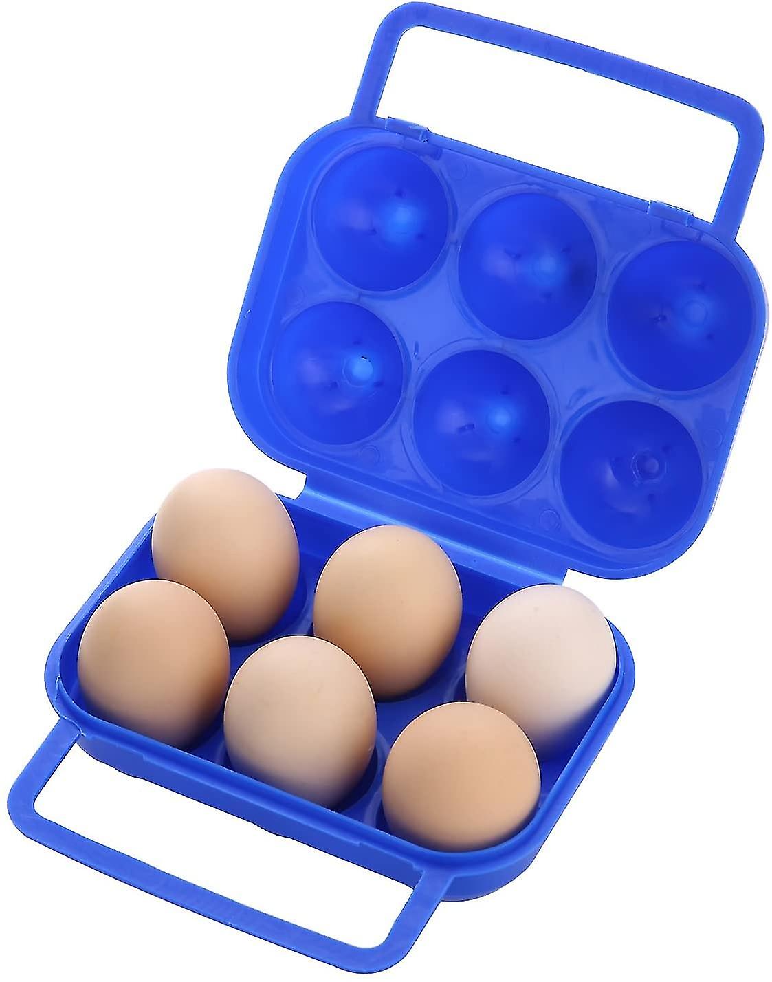 Egg Carriers With Handle,eggs Shockproof Container For Camping Travel