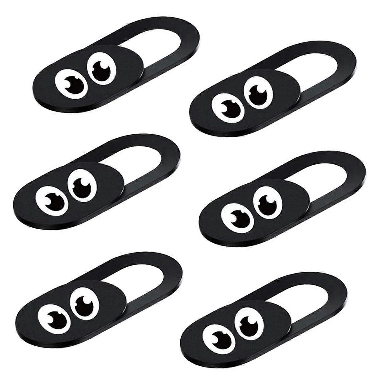 6pcs Webcam Cover for Laptop and Mobile, AntiHacker Privacy Protection, Easy Install