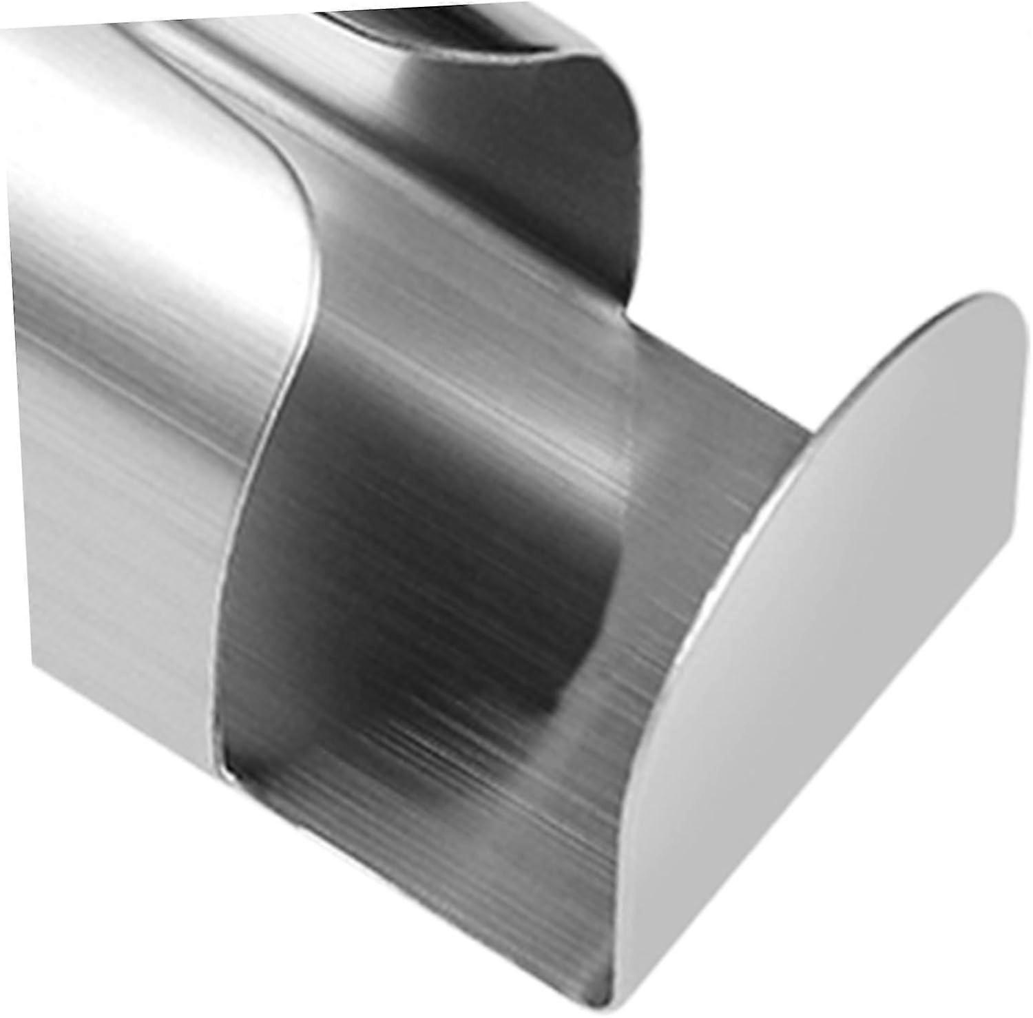 2pcs Stainless Steel Wall Mounted Electric Toothbrush Holder Bathroom Storage Rack Space Saving