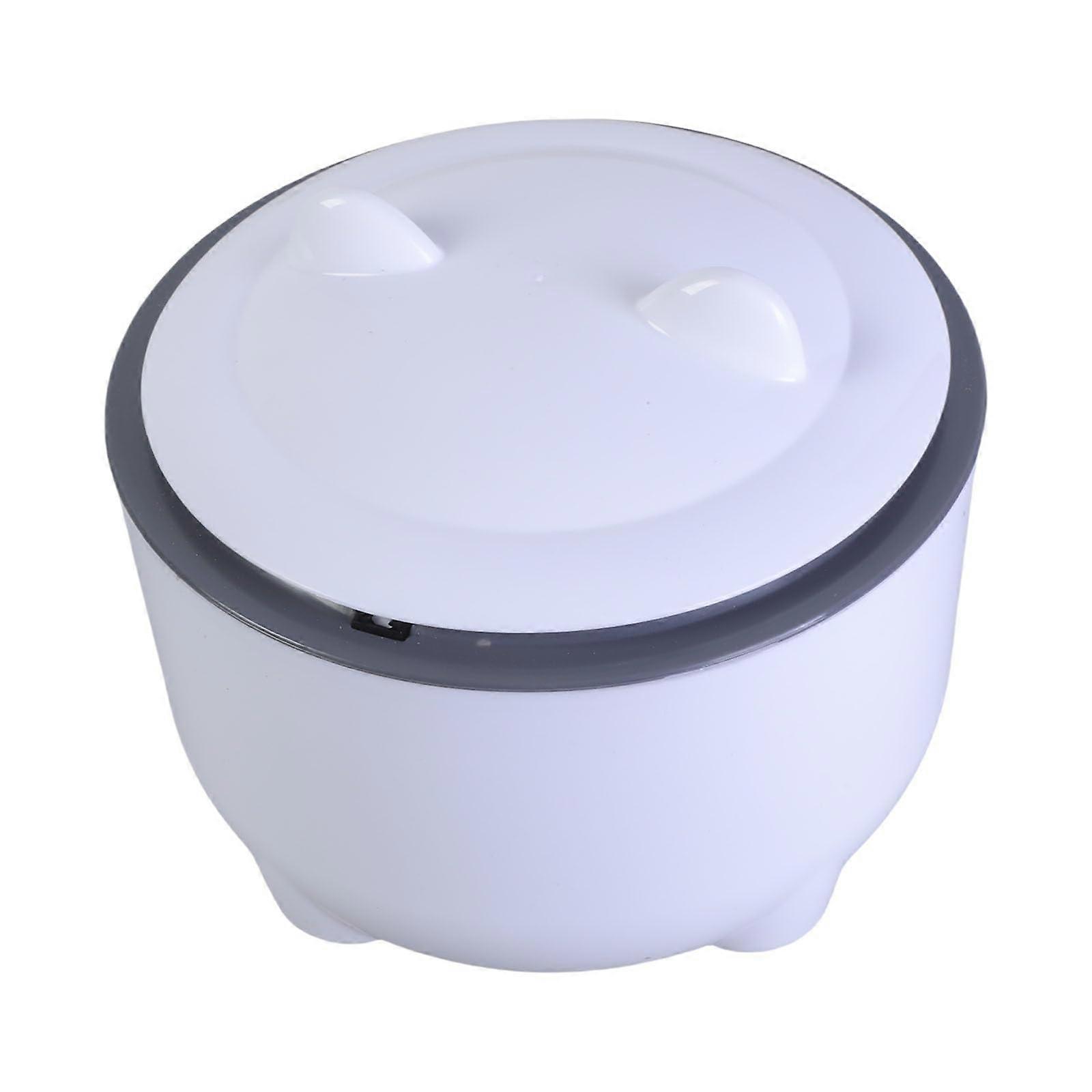 Cat Litter Trash Can with Odor Locking Design and Press Lid for Compact Indoor Use