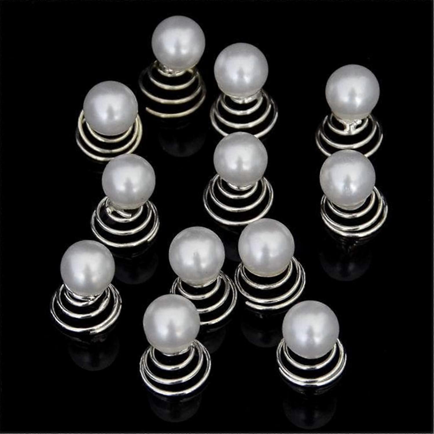 24 Pcs Pearl Bobby Pins Set with Secure Grip for Versatile Styling and Wedding Updos