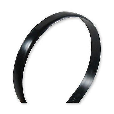 Plastic Headbands Bulk Pack for Crafts DIY Blank 14mm Black Durable and Comfortable Fit