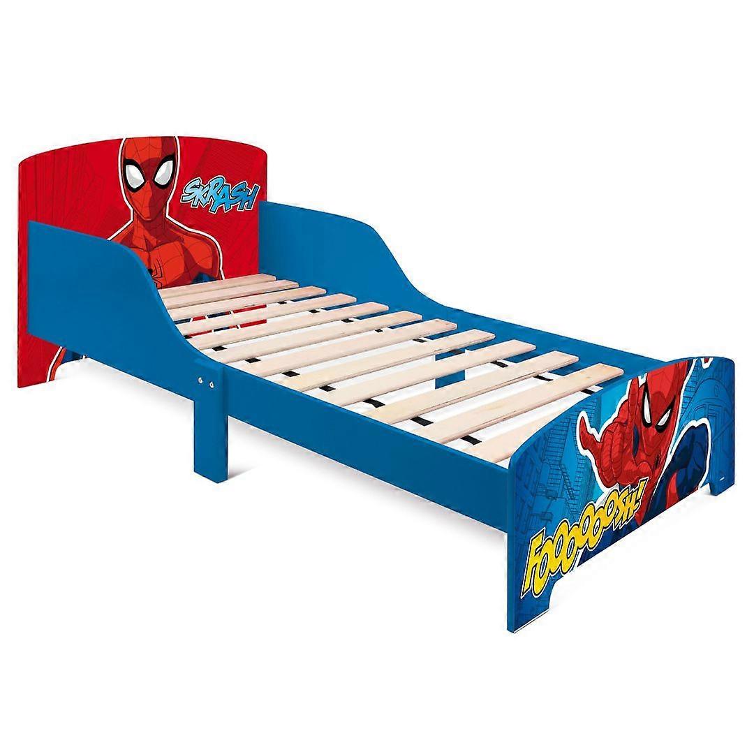 Spiderman babybedje 70x143x60cm met veiligheidshekjes - Ideaal voor kinderen vanaf 3 jaar