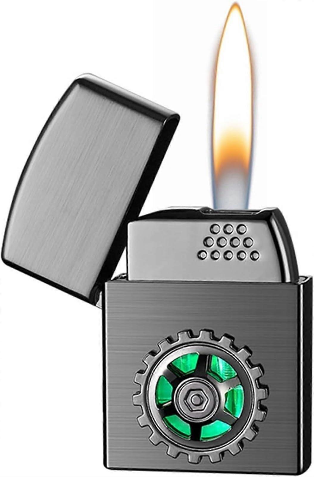 Voice Controlled Lighter with Multiple Induction Modes, USB Rechargeable Alloy Windproof Design