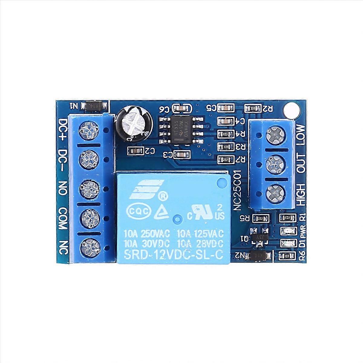 2 in 1 Pump Pour Water Automatic Controller DC12V Liquid Level Sensor Switch Relay Module for Motor 