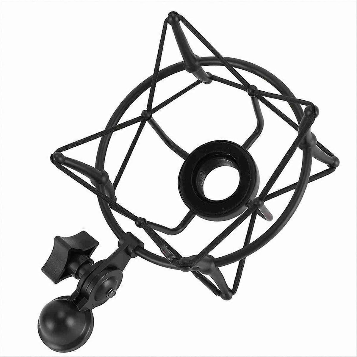 Mic Shock Mount Clip Replacement with 5/8 to 3/8 Conversion Nut B