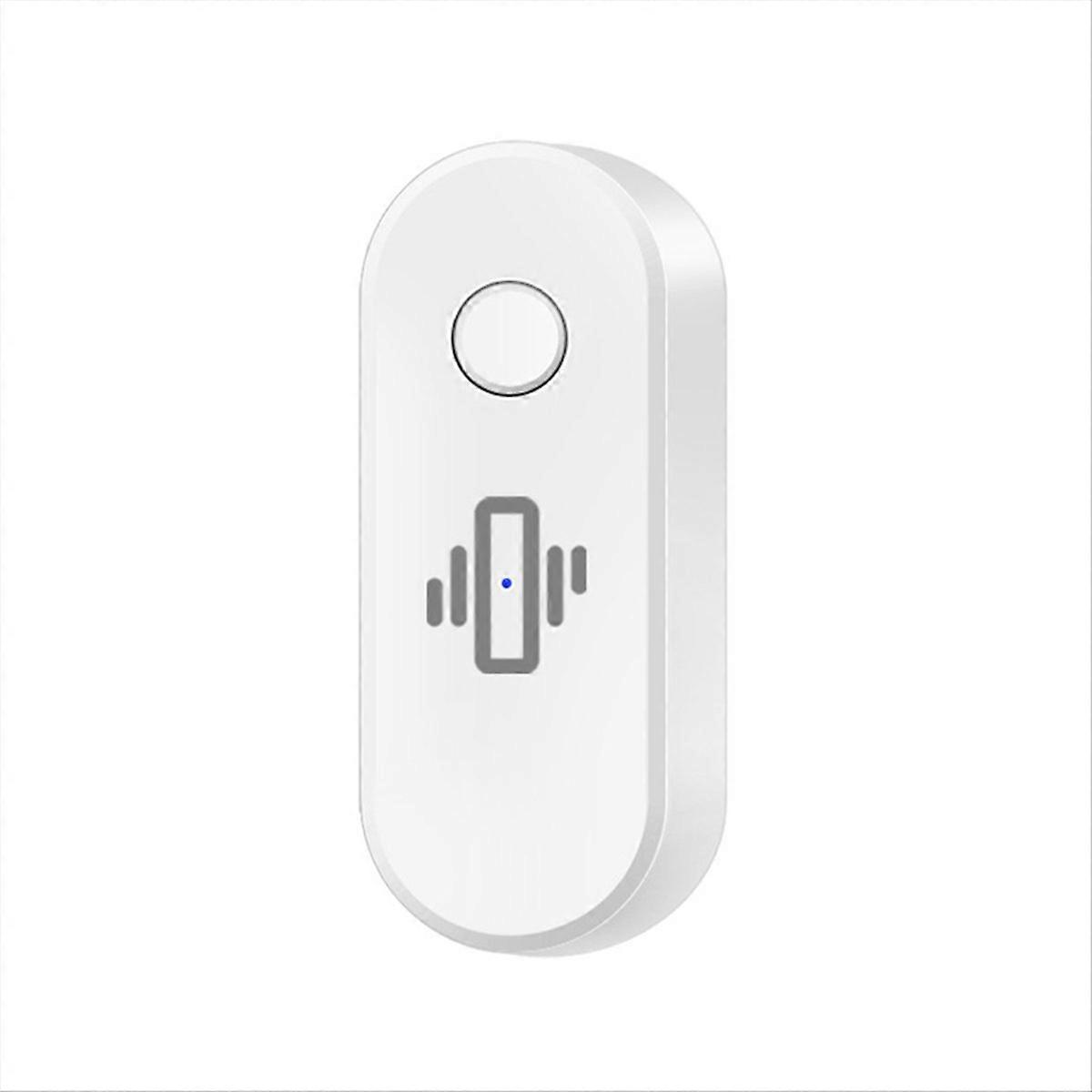 Smart WiFi Vibrationssensor Alarm Weiß