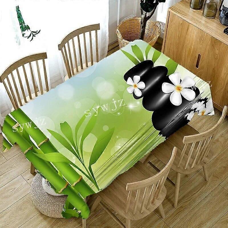 Tablecloth Style 1183 Anti-Stain Waterproof Rectangular Kitchen Dining Table Home Decoration