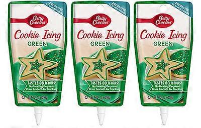 Betty Crocker Decorating Cookie Icing Green 3 Pack