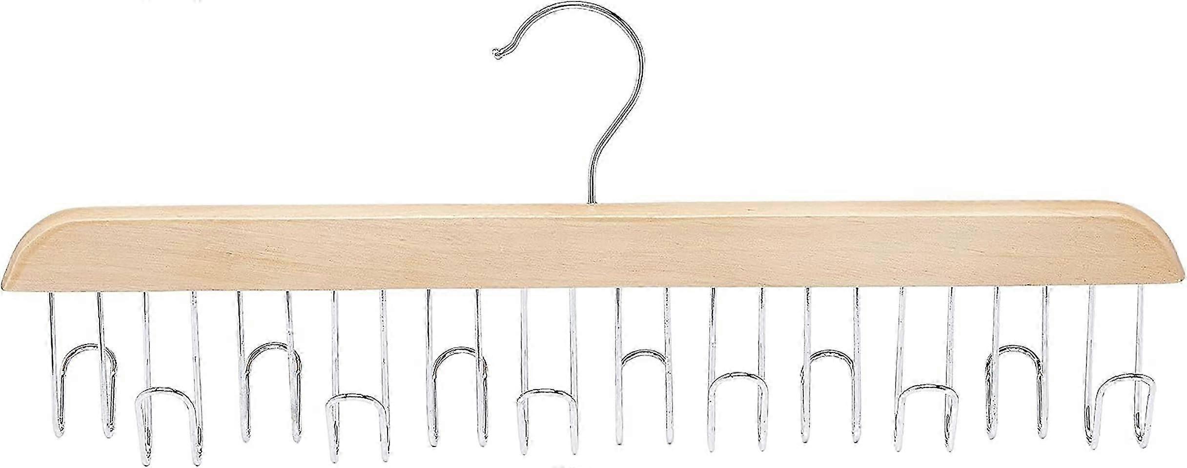 Natural Wooden Belt Hanger