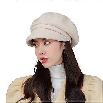 Newsboy petten, zomerbaret, dames newsboy petten, dames baret, heren newsboy pet, dames newsboy pet wit, one size