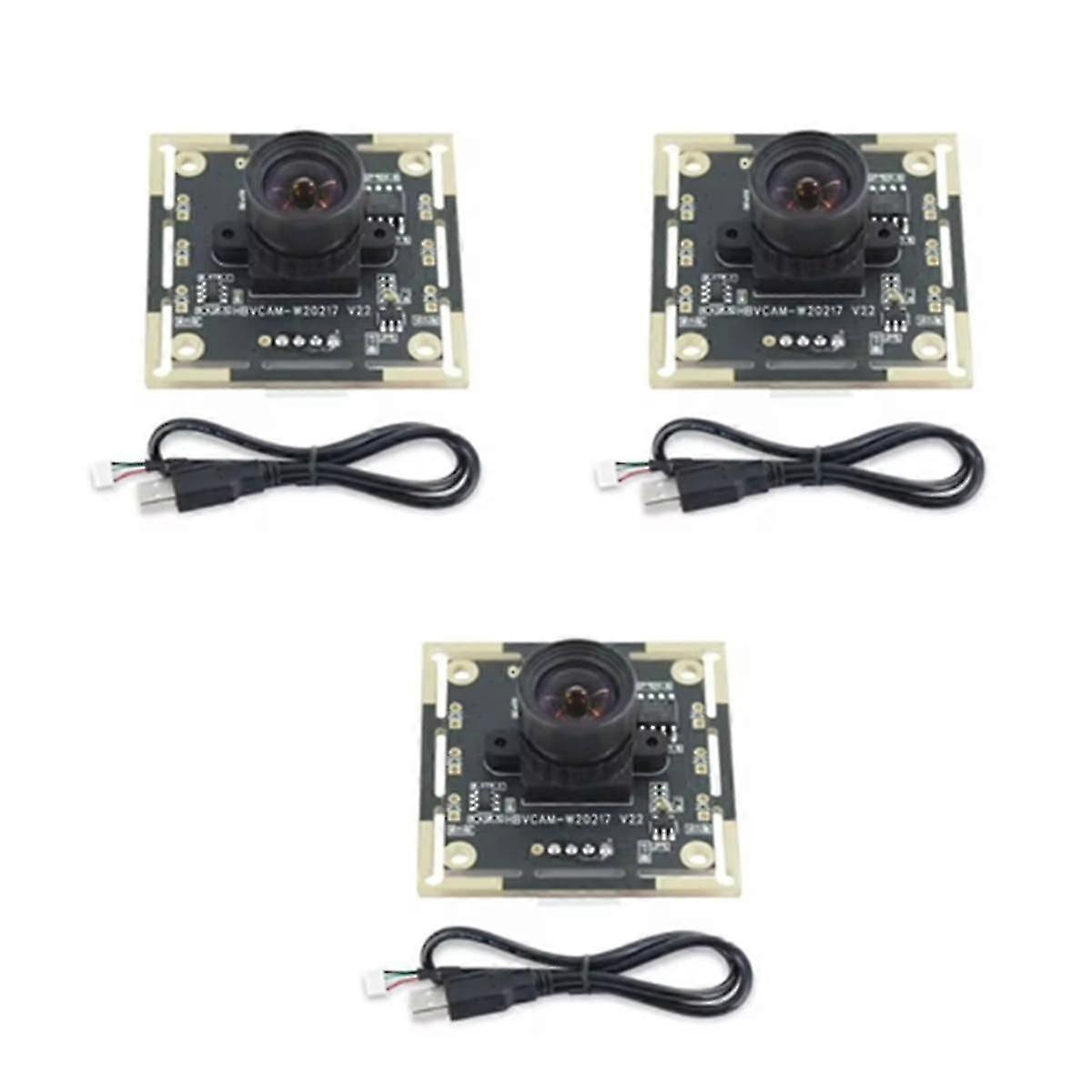 OV9732 USB Camera Module | 1280x720 30fps Lens with Cable | Compatible with DIY Autodarts, Android, Linux
