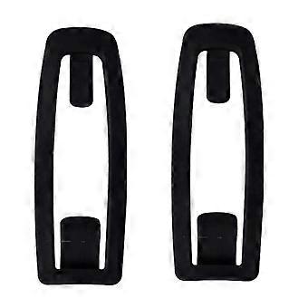 Black,2X Universal Ski Helmet Accessories Helmet Goggles Belt Clip Goggles Belt Buckle