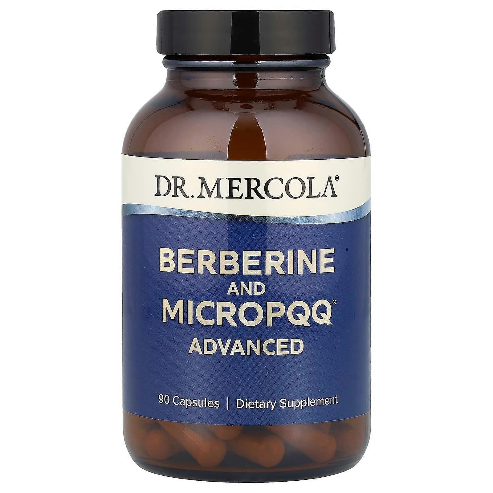 Dr. Mercola, Berberine and MicroPPQ Advanced, 90 Capsules