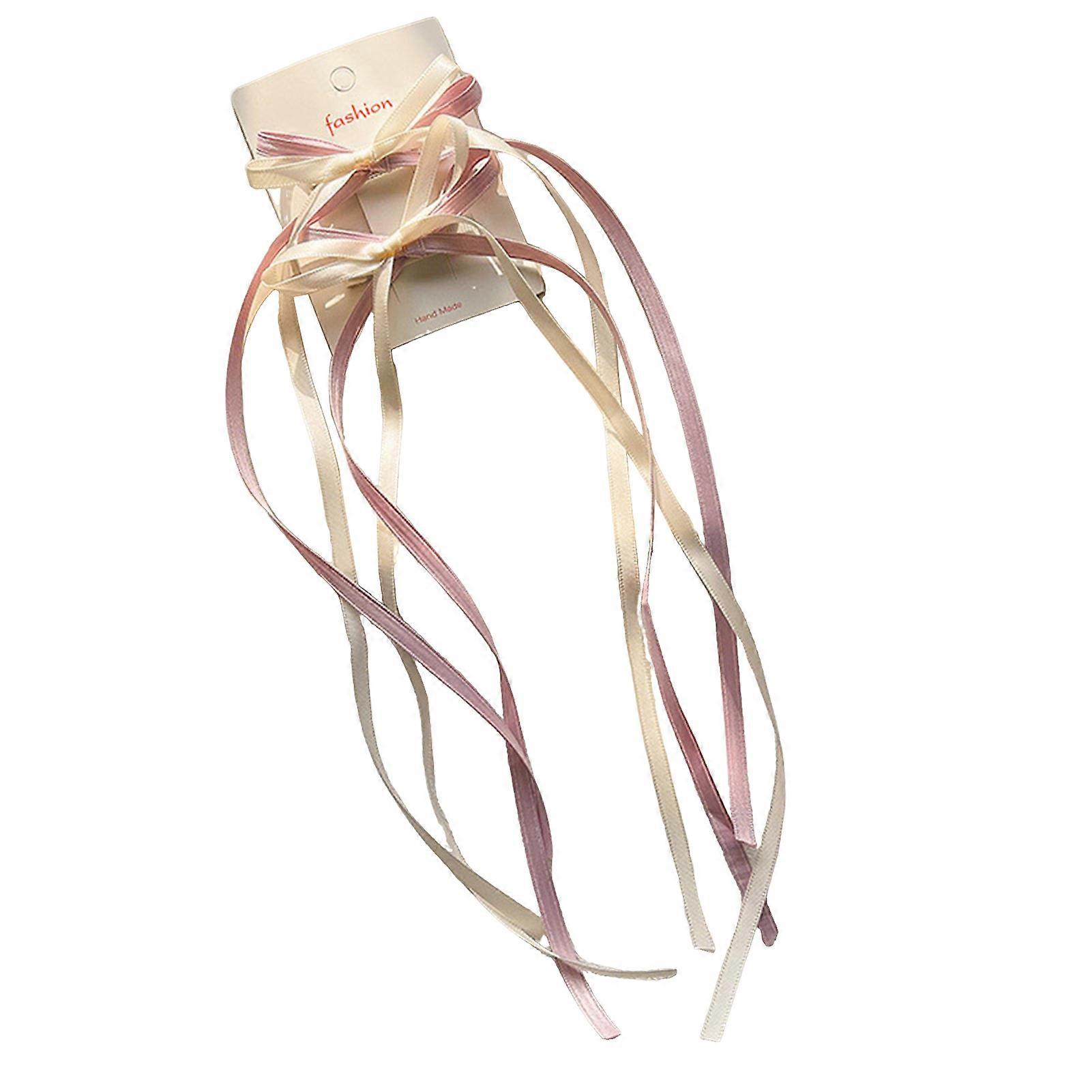 Elástico de cabelo com laço e renda para rabo de cavalo e coque